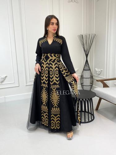 جلابية مميزة بحزام انيق