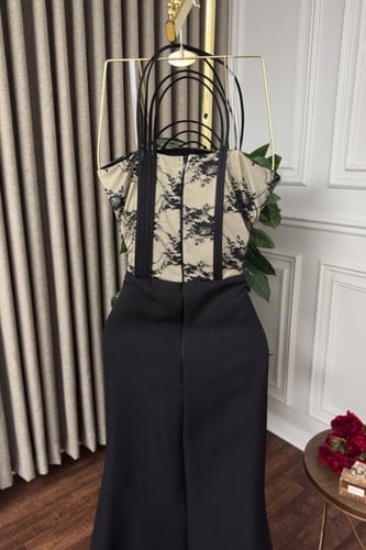 فستان سهرة بتصميم فاخر