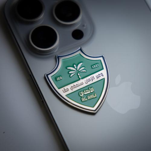 ملصق معدني نادي الأهلي الجديد