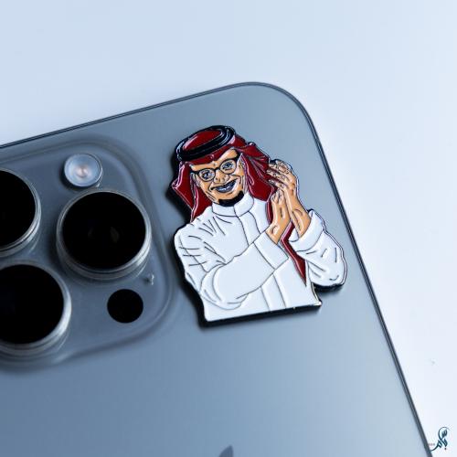 ملصق معدني موسيقار الخليج