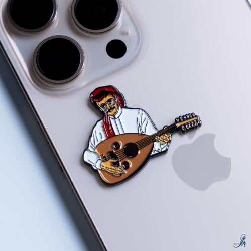 ملصق معدني طلال المداح (عود)