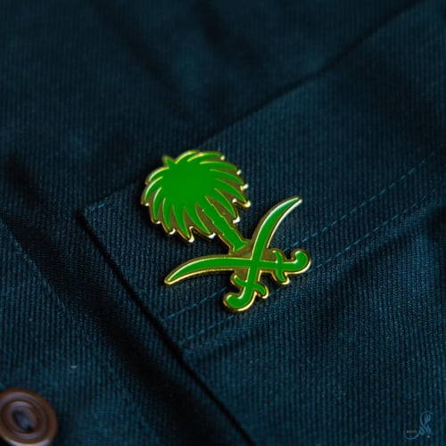 بروش سيفين ونخلة