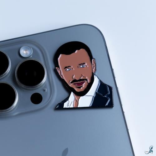 ملصق معدني كاظم الساهر