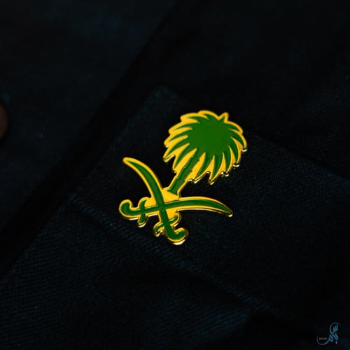 بروش سيفين ونخلة