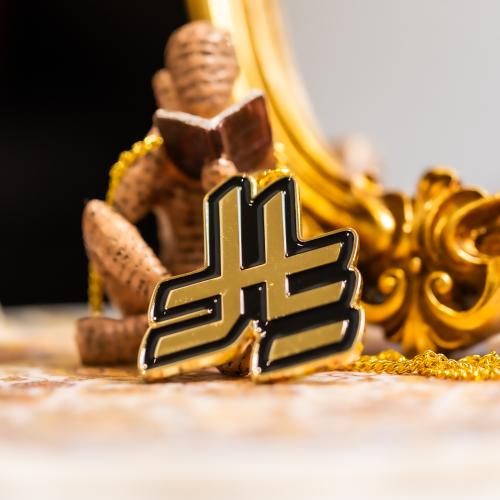 تعليقة رمز الريال السعودي GOLD