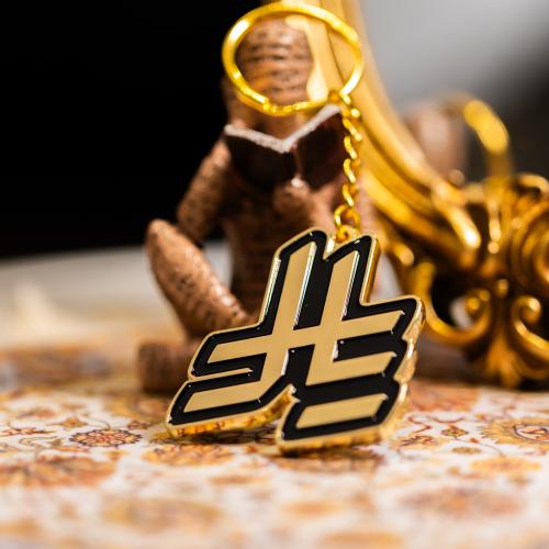 ميدالية رمز الريال السعودي GOLD