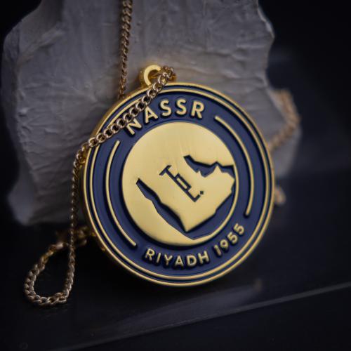 تعليقة شعار نادي النصر الجديد