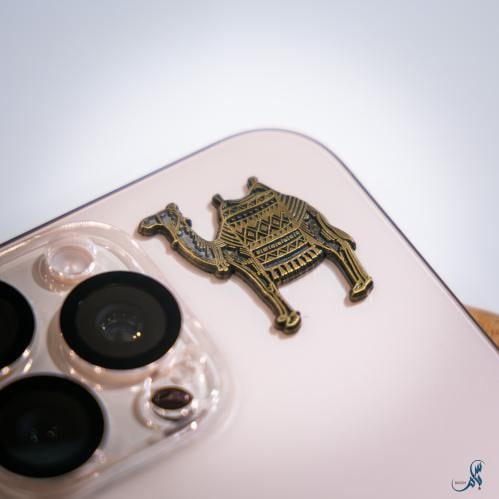 ملصق معدني جمل