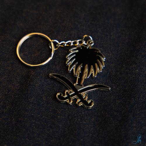 ميدالية سيفين ونخلة BLACK