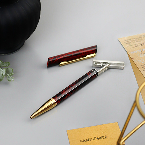 ختم قلم ألماني فاخر لون رُخامي