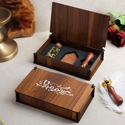 بوكس ختم مع علبة شمع