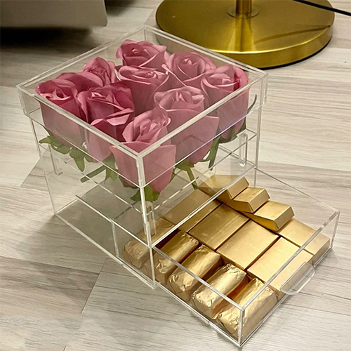 علبة اكريلك للاهداء