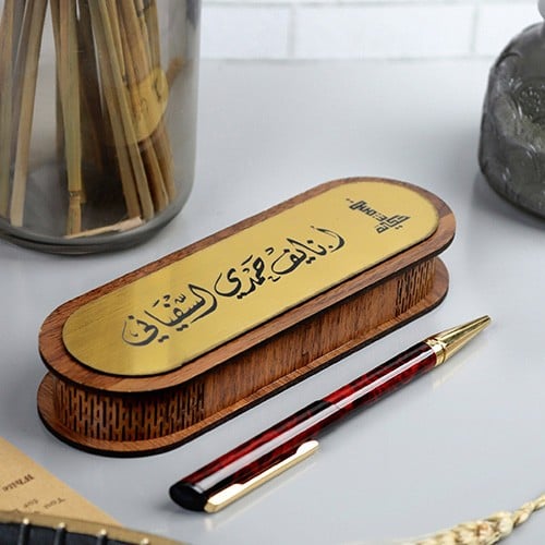 ختم قلم ألماني فاخر لون رُخامي