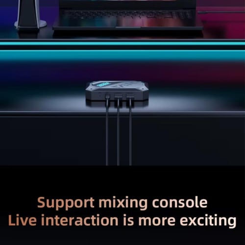 كرت شاشة بيفا VO05 بقدرة 60Hz و 6 منافذ مع مبرد مد...