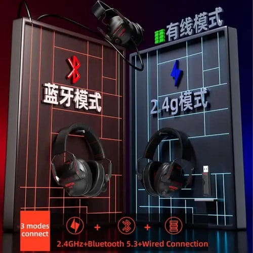 سماعة راس لاسلكية محيطية W100 من بيفا