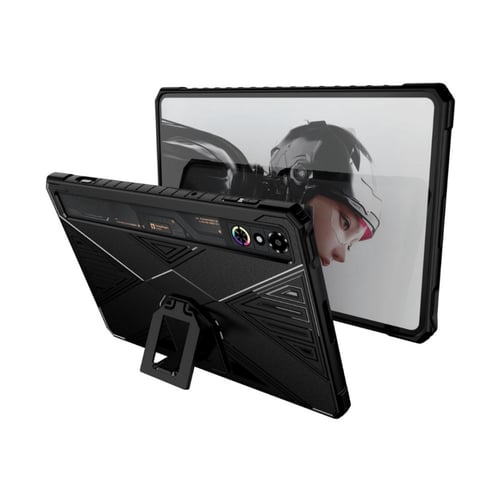 كفر حماية ريد ماجيك أسترا مع حامل مدمج باللون الأس...