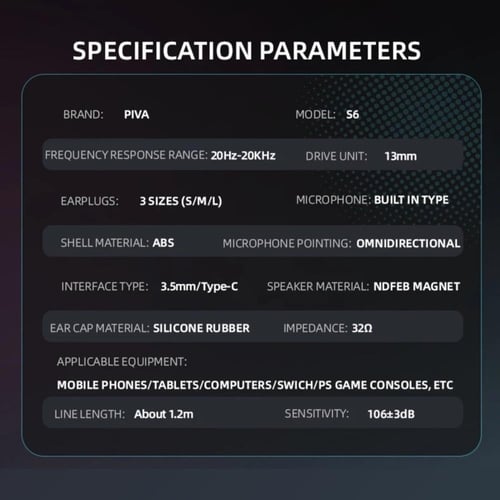 سماعة تايب سي سلكية من بيفا S6C - رمادي