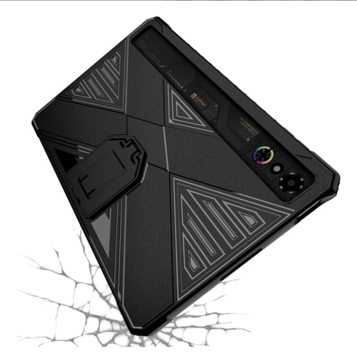 كفر حماية ريد ماجيك أسترا مع حامل مدمج باللون الأس...