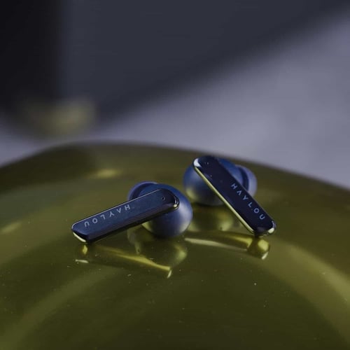 سماعة بلوتوث هايلو W1 بمعالج كولكوم - ازرق