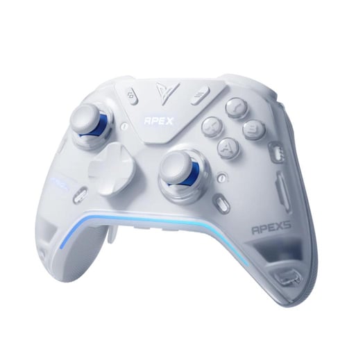 وحدة تحكم الألعاب flydigi apex 5 لاسلكية بشاشة مدم...