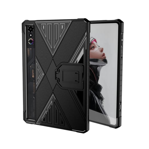 كفر حماية ريد ماجيك أسترا مع حامل مدمج باللون الأس...