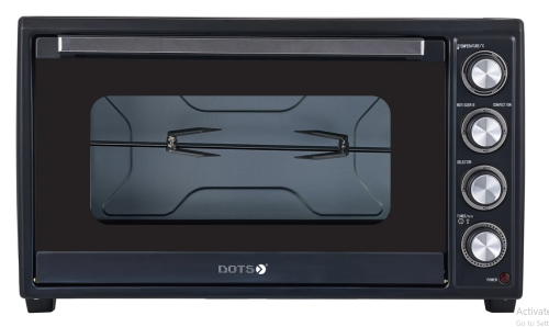 فرن كهربائي دوتس سعة 60 لتر، 2000 واط، شواية، مروح...