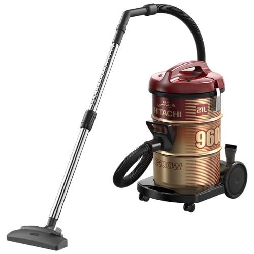 مكنسة هيتاشي 2200 واط 21 لتر CV-960F SS220 PG