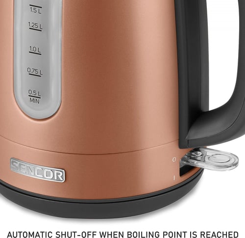 سينكور غلاية كهربائية ، سعة 1.7 لتر ، فولاذ مقاوم...