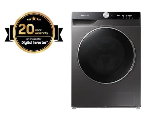 سامسونج غسالة تعبئة امامية، سعة 12 كجم ، تنشيف 8 ك...