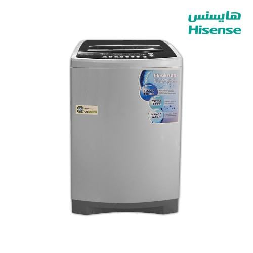 غسالة هايسنس تحميل علوي 11 كيلو 10 برامج - رمادي س...
