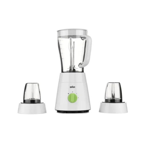 خلاط براون 500 واط 1.75 لتر بلاستيك أبيض BRJB0123W...