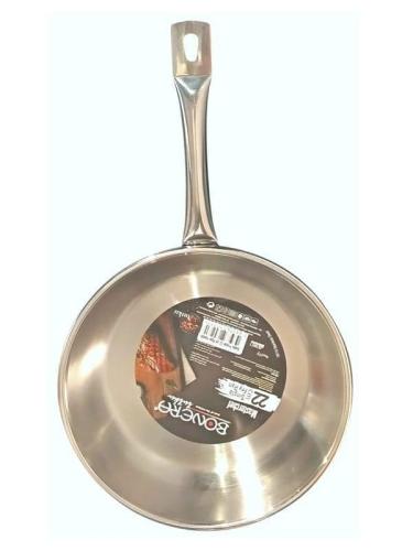 بونيرا مقلاه ستانليس مقاس 24 سم 18/10 غير قابل للص...
