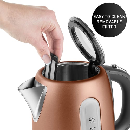 سينكور غلاية كهربائية ، سعة 1.7 لتر ، فولاذ مقاوم...