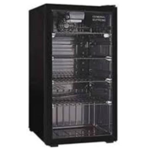 ثلاجة بباب واجد زجاج بعرض 2.6 قدم 73 لتر، D160SC22...