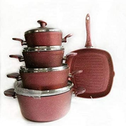 طقم حلل جيرانيت تركى 9 قطع من بونيرا 3م