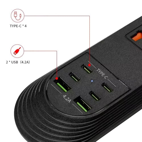 توصيلة كهرباء (9 في 1) 5 متر (تكنال)