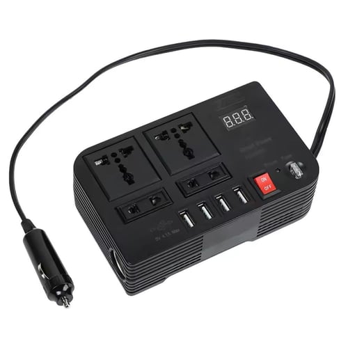 محول طاقة للسيارة (من 12 فولت إلى 220 فولت) بقوة 3...