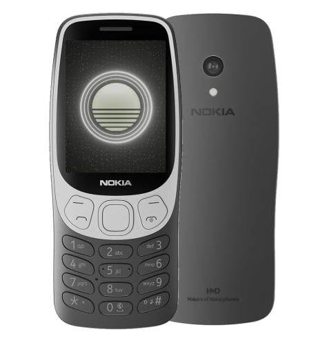 نوكيا 3210 اللون الأسود شريحتين 4G
