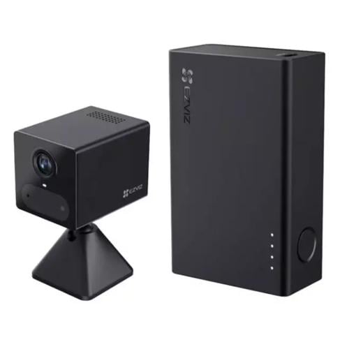 كاميرا مراقبة منزلية داخلية (4G) مع بطارية 2K (ازف...