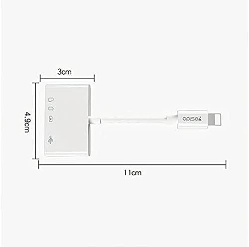 وصلة ايفون مدخل ذاكره وفلاش ويواس بي من شركة يسيدو
