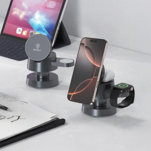 منصة شحن لا سلكية (4 في 1) سبون