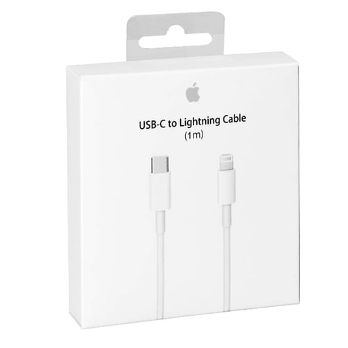 أبل - كيبل أيفون 1 متر (بي دي - PD) شحن سريع - ضما...