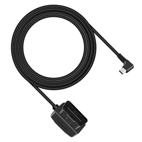 كيبل طاقة لشحن كاميرا داش كام 2 متر إلى USB Type-C...