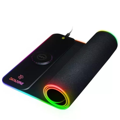 داتا زون - وسادة ماوس وكيبورد قيمينق مضيء (حجم صغي...