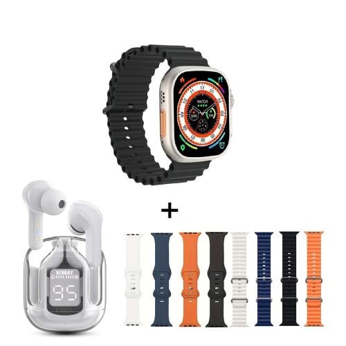 ساعة ذكية شبيهة ابل الترا (10 في 1) مقاس 49 مع سما...