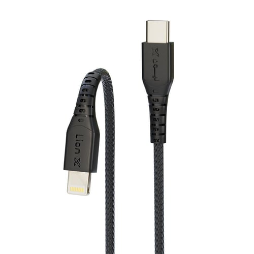 كيبل أيفون (بي دي) 1 متر (ليون إكس) - ضمان سنتين