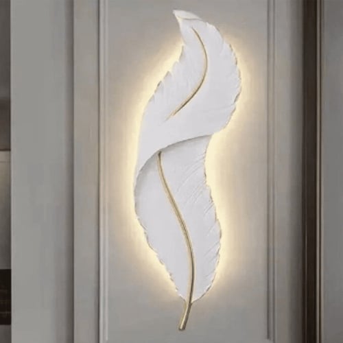 لمبة ديكور اضاءة داخلية شكل ريشة