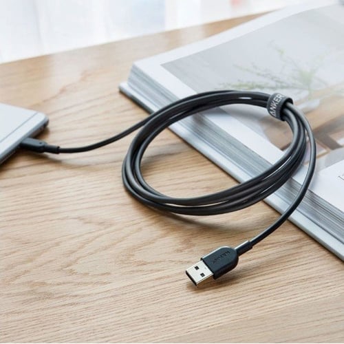 كيبل أيفون 90 سم (أنكر) - ضمان سنتين