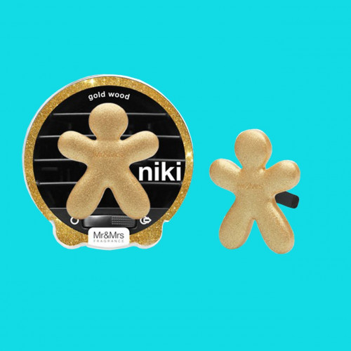 نكي فواحة عطرية للسيارة بعطر الخشب و العود قابلة ل...