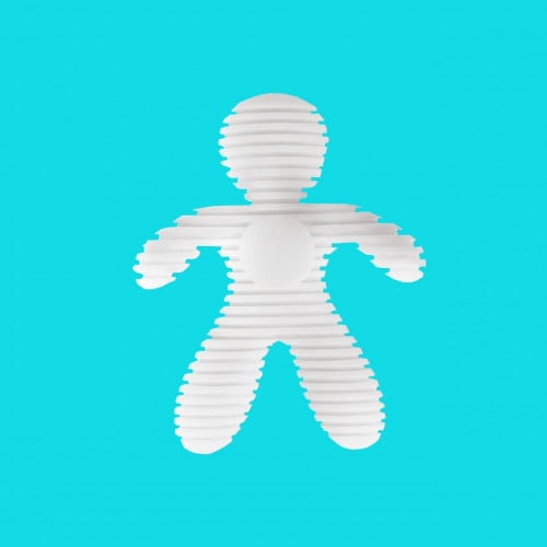 جي تي معطر للسيارة ابيض